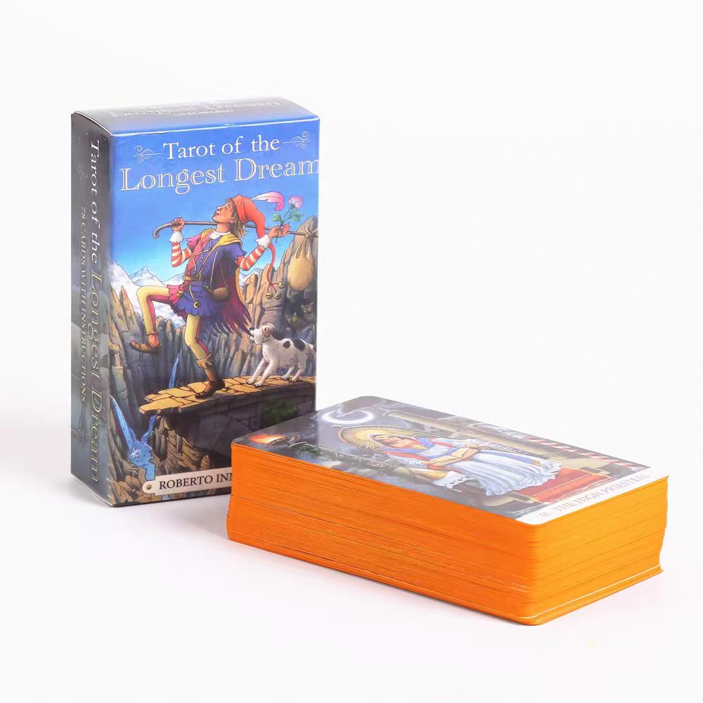 Board Game Of Life - 78장의 가장 긴 꿈 카드와 가이드북이