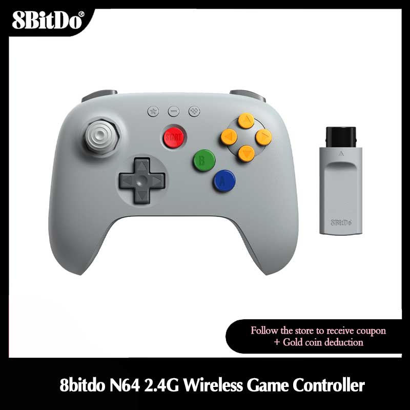 Board Game Android - 8BitDo N64 2.4G 무선 게임 컨트롤러(홀