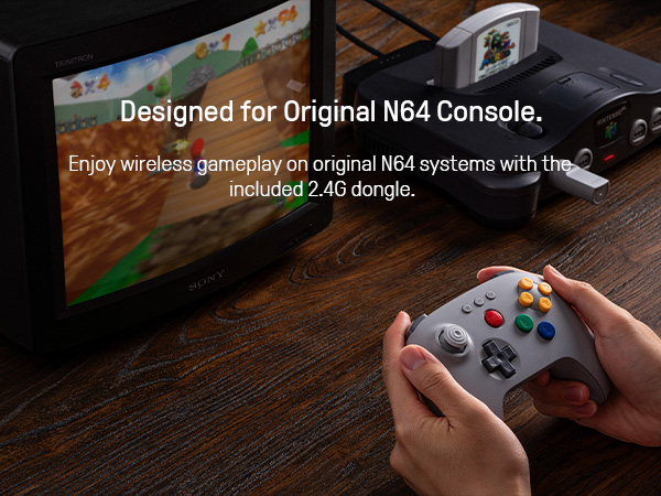 8BitDo N64 2.4G 무선 게임 컨트롤러(홀 효 - Board Game Android 리뷰 및 가격