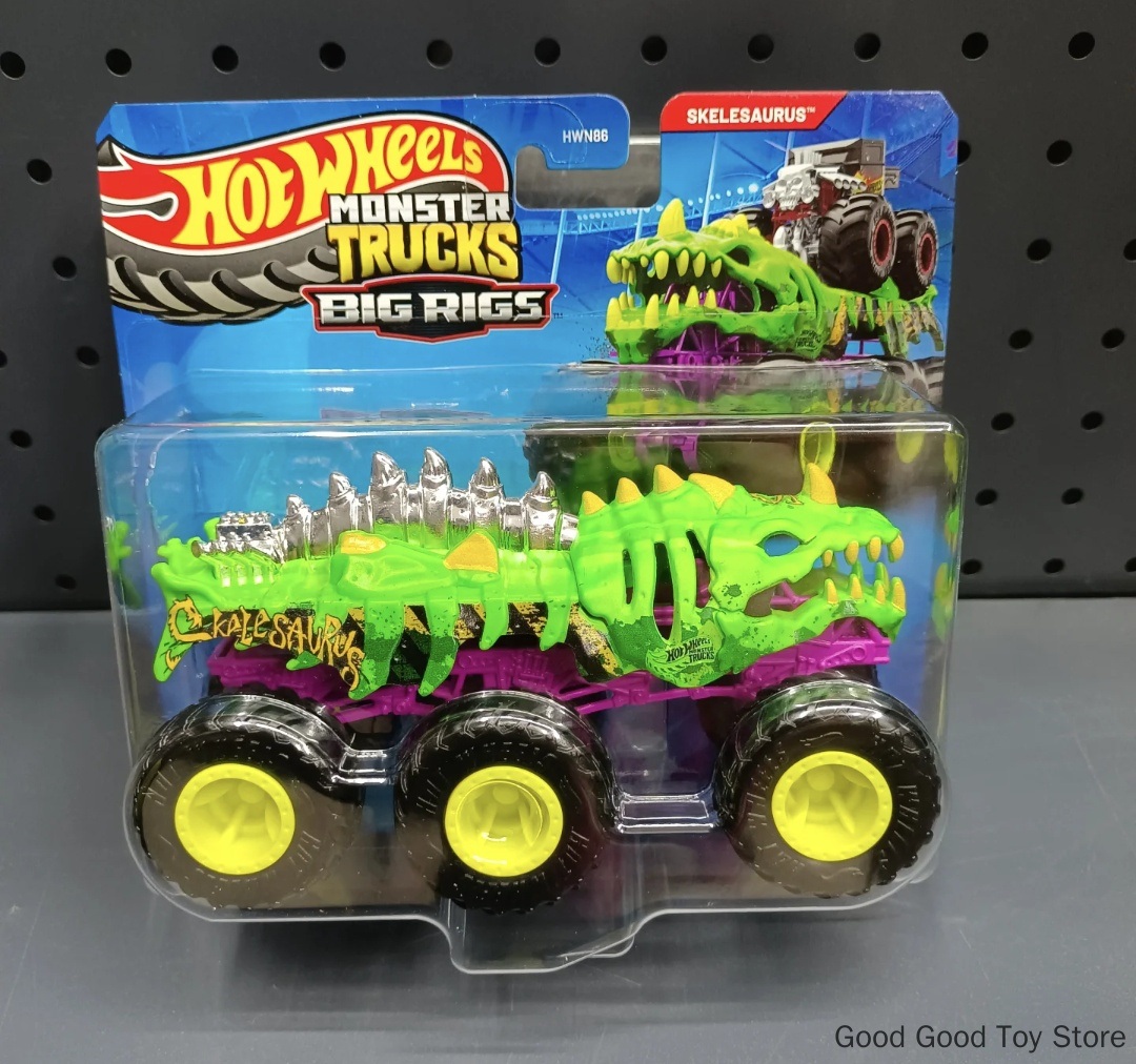 핫 휠 메가 렉킨 울프 스켈레사우루스, 6륜 몬스터 트 - Hot Wheels Car Monster Trucks 리뷰 및 가격